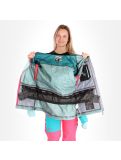 Miniatura Kilpi, Nalau 3L chaqueta de esquí hardshell elástica, mujeres, turquesa-rosa