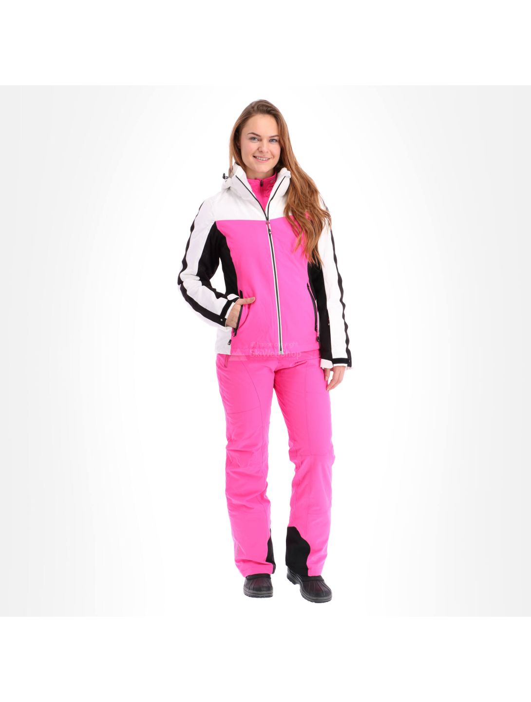 Icepeak, Florence, chaqueta de esquí, mujeres, hot rosa