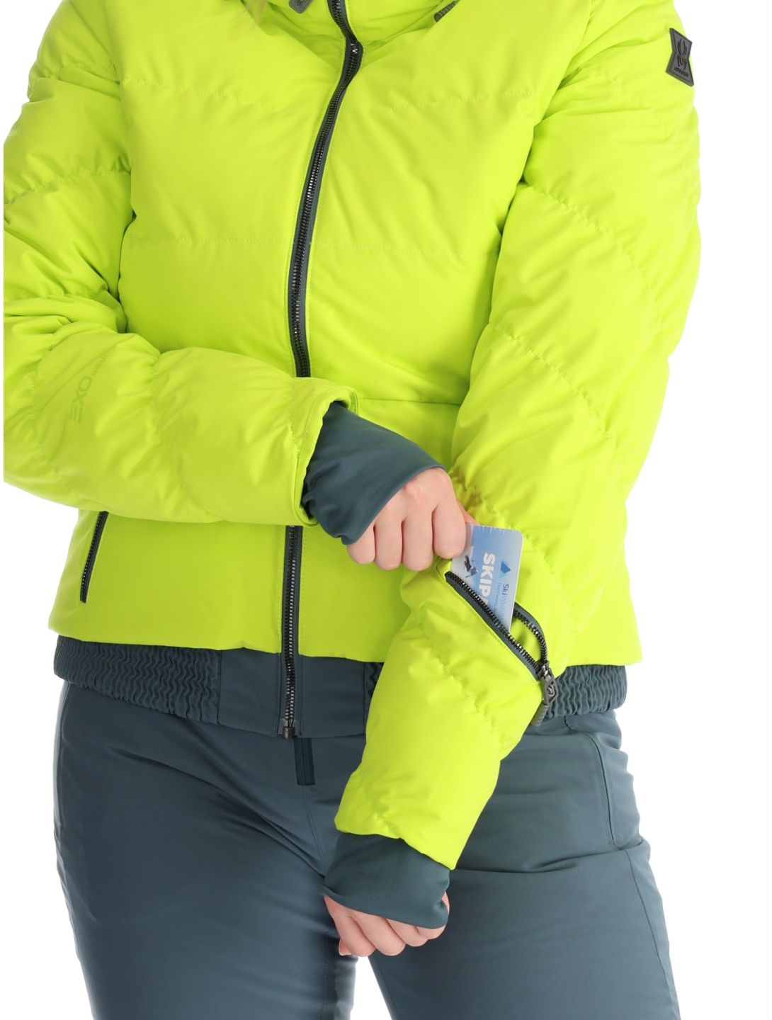 Spyder, Haven chaqueta de esquí mujeres Lime verde 