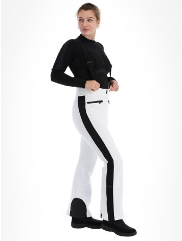 Icepeak, Ellsworth pantalones de esquí softshell mujeres Optic White blanco