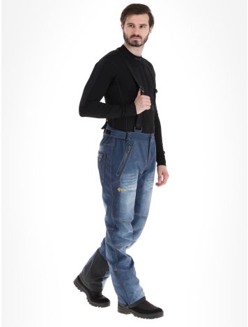 Kilpi, Jeanso-m pantalones de esquí softshell tallas extra grandes hombres Dark Blue azul