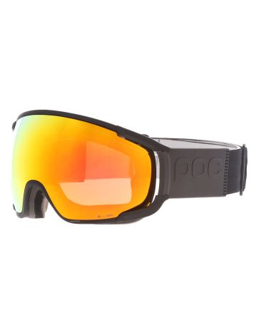 POC, Zonula gafas de esquí lente extra unisex Uranium Black / Partly Sunny Orange naranja, negro