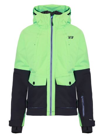 Rehall, Luna-R chaqueta de esquí niños Spring Bud negro, verde
