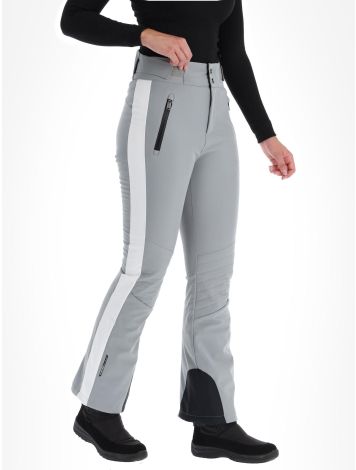 Tenson, Grace pantalones de esquí softshell mujeres Grey gris