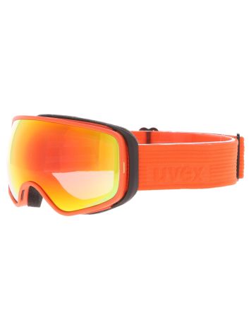 Uvex, Scribble Fm Sphere gafas de esquí niños Fierce Red / Rainbow Clear multicolor, rojo