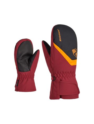 Ziener, Loriano As(R) Mitten guantes niños cabin rojo